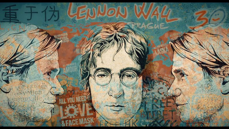 Ondřej G. Brzobohatý připomíná výročí úmrtí Lennona písní plnou citátů